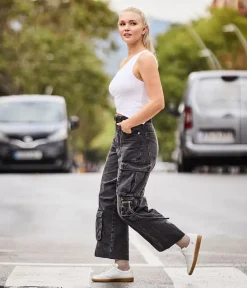 Rieker Trendy White Lace Trainers