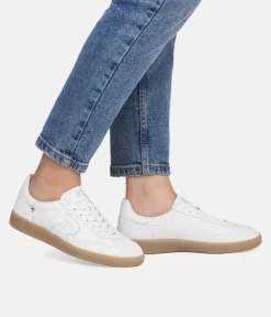 Rieker Trendy White Lace Trainers