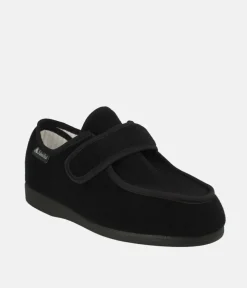 Salemedical Black Velcro Strap Slipper Shoes