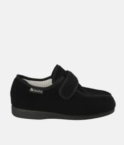 Salemedical Black Velcro Strap Slipper Shoes