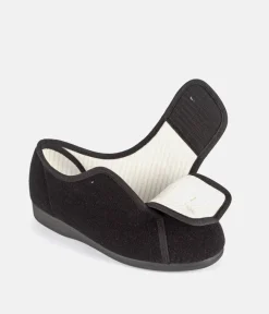Salemedical Black Versatile Fit Slipper Shoes