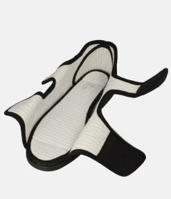 Salemedical Black Wide Fit Slipper Sandals