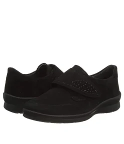 Semler Deluxe Black Velour Shoes