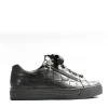 Semler Gorgeous Soft Black Leather Sneaker