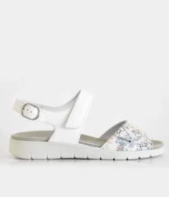 Semler Metallic Floral Sporty Sandal