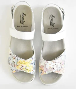 Semler Metallic Floral Sporty Sandal