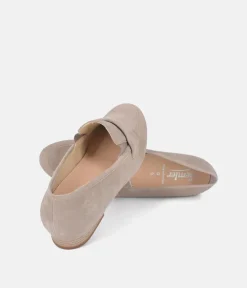Semler Premium Beige Slip On Shoes