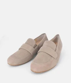 Semler Premium Beige Slip On Shoes