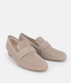 Semler Premium Beige Slip On Shoes