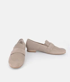 Semler Premium Beige Slip On Shoes