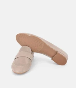 Semler Premium Beige Slip On Shoes