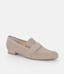 Semler Premium Beige Slip On Shoes
