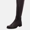 Semler Premium Black Leather Long Boots