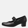 Semler Premium Leather Mary Jane Style Block Heels