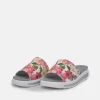 Semler Pretty Pink Floral Slip on Sandals