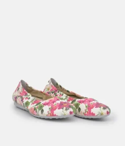 Semler Pretty Pink Floral Flats
