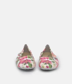 Semler Pretty Pink Floral Flats