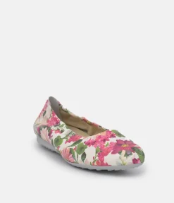 Semler Pretty Pink Floral Flats