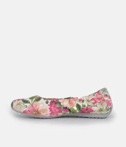 Semler Pretty Pink Floral Flats