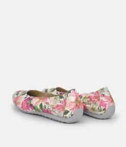 Semler Pretty Pink Floral Flats