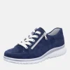Semler Sporty Suede Navy Trainers
