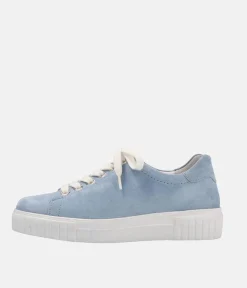 Semler Stylish Light Blue Suede Sneaker