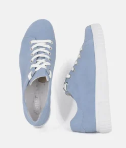 Semler Stylish Light Blue Suede Sneaker