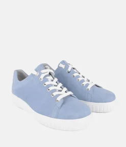 Semler Stylish Light Blue Suede Sneaker