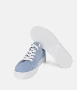 Semler Stylish Light Blue Suede Sneaker