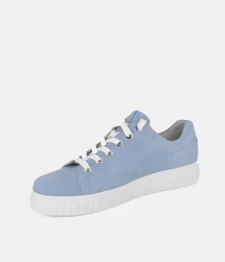 Semler Stylish Light Blue Suede Sneaker