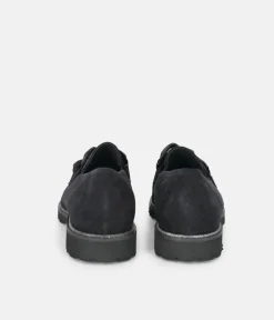 Sioux Luxe Navy Suede Link Loafer