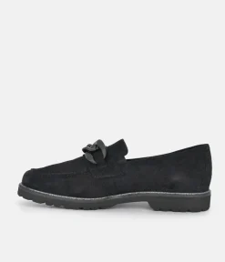 Sioux Luxe Navy Suede Link Loafer