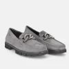 Sioux Premium Grey Suede Loafer