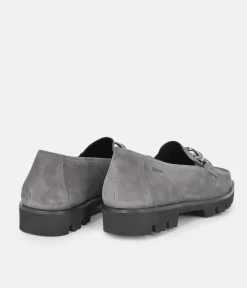 Sioux Premium Grey Suede Loafer