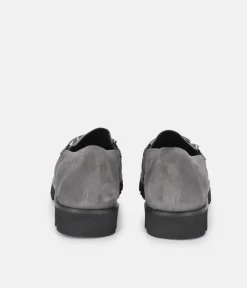 Sioux Premium Grey Suede Loafer