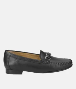 Sioux Stylish Black Leather Shoes
