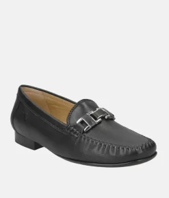 Sioux Stylish Black Leather Shoes