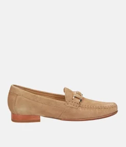 Sioux Stylish Camel Suede Shoes