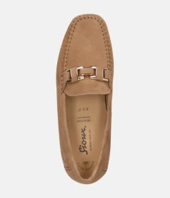 Sioux Stylish Camel Suede Shoes