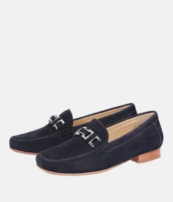 Sioux Stylish Navy Suede Shoes