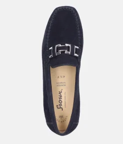 Sioux Stylish Navy Suede Shoes