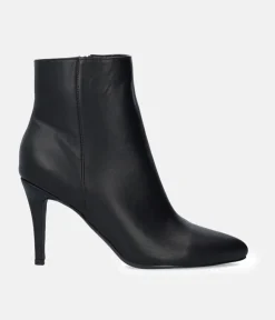 Sky High Black Stiletto Heel Booties