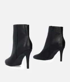 Sky High Black Stiletto Heel Booties