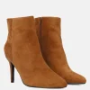 Sky High Tan Stiletto Heel Booties