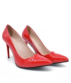 Stunning Red Patent Stiletto Heels
