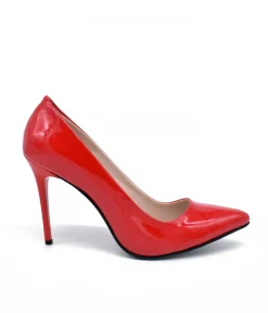Stunning Red Patent Stiletto Heels