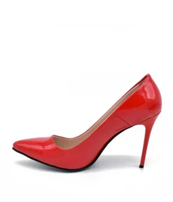 Stunning Red Patent Stiletto Heels