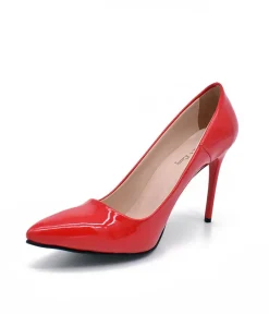 Stunning Red Patent Stiletto Heels