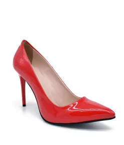 Stunning Red Patent Stiletto Heels