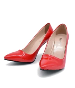 Stunning Red Patent Stiletto Heels